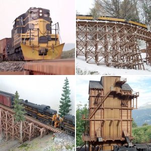 Moosecreek Line, American Modelrailroading In- and Outdoor