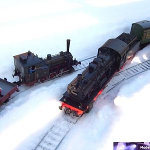 Märklin T3 (5501) und Märklin BR55 (5714)