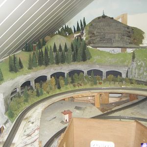 Der Steinbruch entsteht