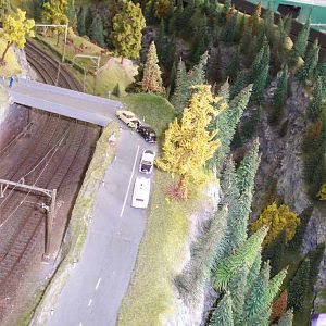 Modellbahnanlage im www.verkehrshaus.ch