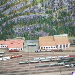 Modellbahnanlage im www.verkehrshaus.ch