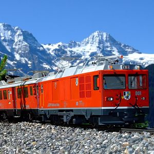 RhB Gartenbahn von Engi