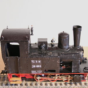 GSB 20 001 - Schmalspurdampflok der Gut Schönbaum Bahn