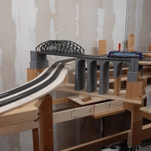 Bergstrecke, Umbau Viadukt