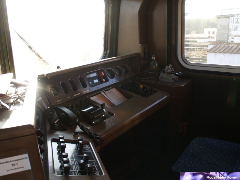 Br 143-001 "ekotrans" Führerstand