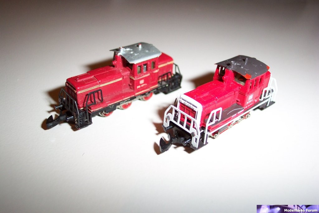 Rangierlok BR 260 und BR 361