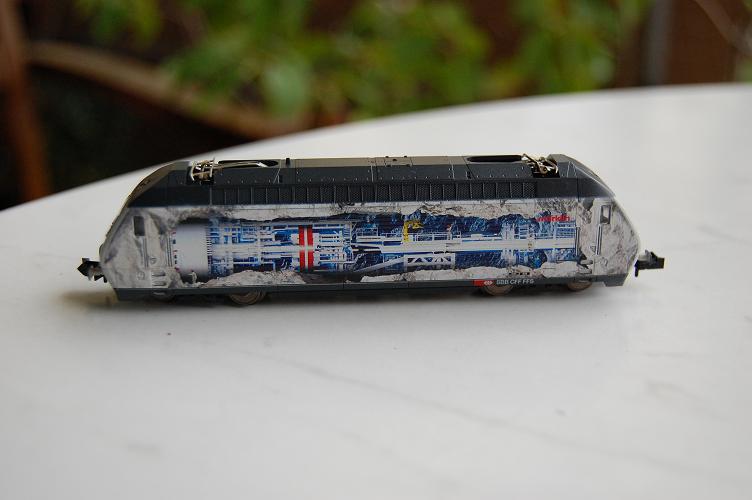 Re 460 Tunnelbohrer